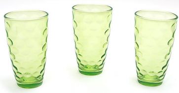 Набор стаканов зеленые 425мл